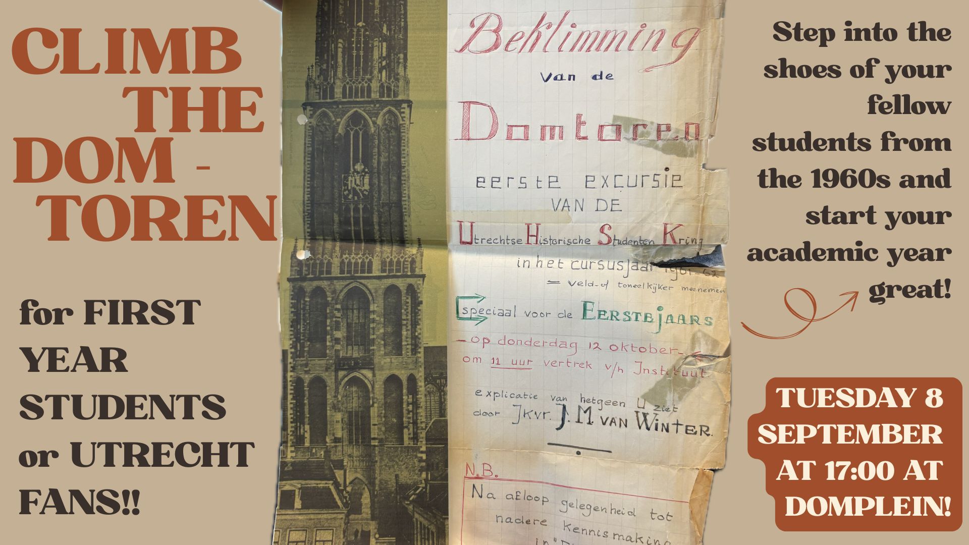 HistoriCie: Climbing Domtoren